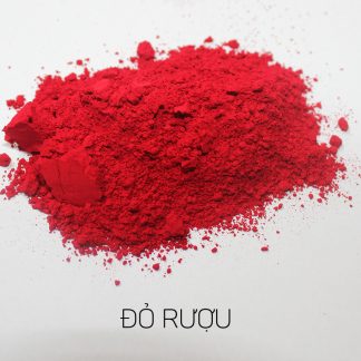 màu khoáng làm son, đỏ rượu