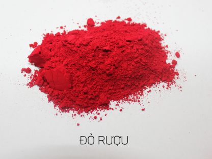 màu khoáng làm son, đỏ rượu