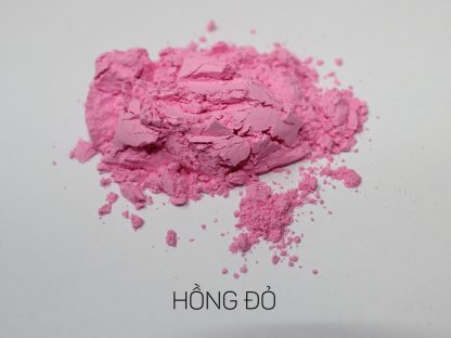 màu khoáng làm son, hồng đỏ