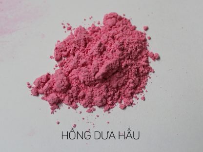 màu khoáng làm son, hồng dưa hấu