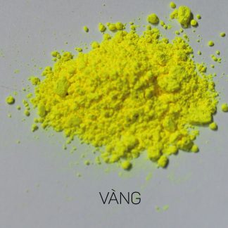màu khoáng làm son, vàng