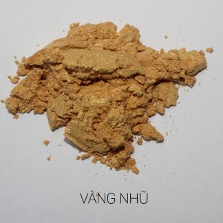 Màu khoáng làm son, vàng nhũ