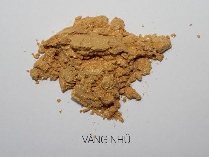Màu khoáng làm son, vàng nhũ