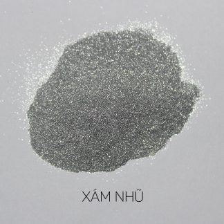 Màu khoáng làm son, xám nhũ