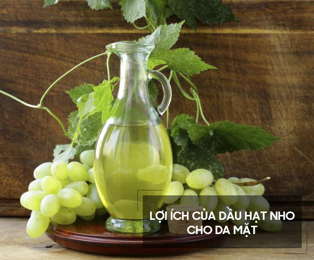 Lợi ích dầu hạt nho