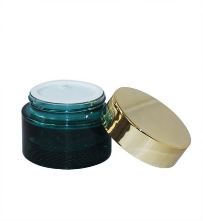 Hũ đựng kem thủy tinh xanh lục 50g