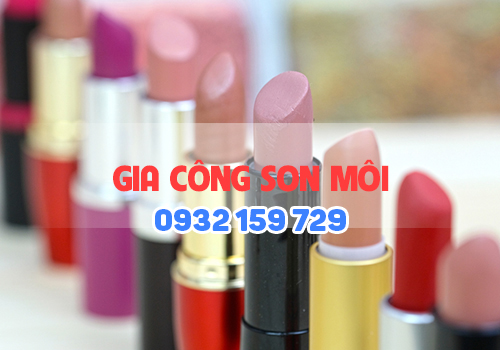 Gia công son môi cao cấp từ thiên nhiên